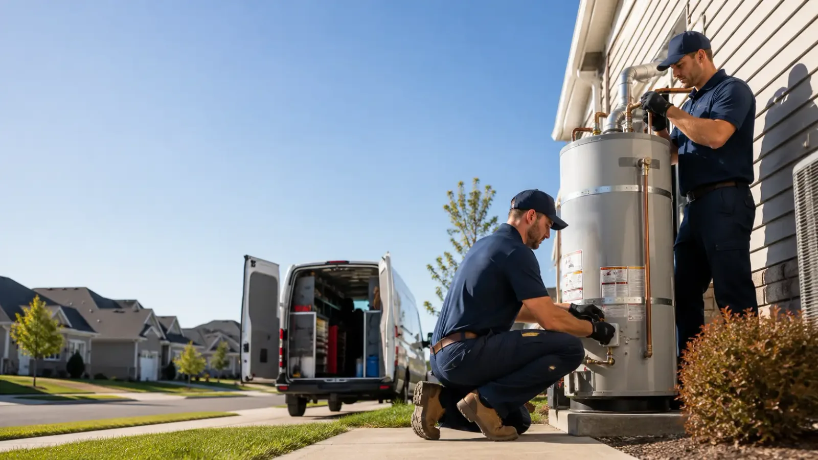 Water Heater Installation in Mount Calvary, WI